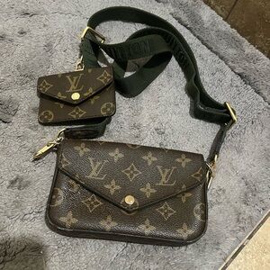 Louis Vuitton Monogram Felicie Strap